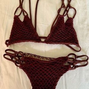 Acacia crochet bikini set